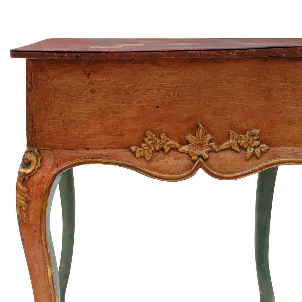 venetian side table