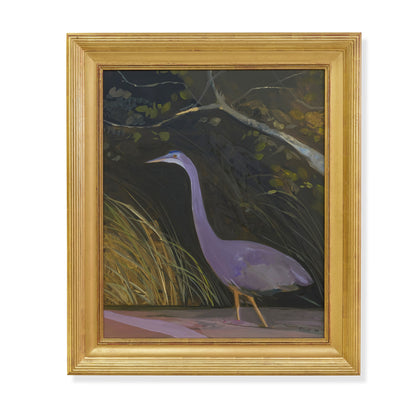 Pond Visitor by John Funt, 2024 (33" x 32")