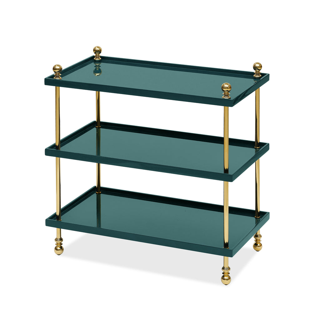 tiered drinks table (green marine)