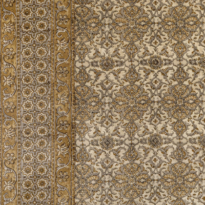 Palmer Print Fabric (Gold)